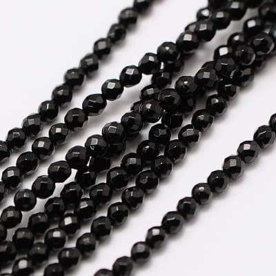 ONIX FACETADO NEGRO TIRA 3MM1