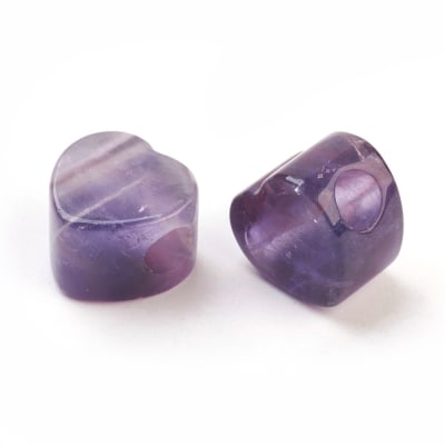 PIEDRA NATURAL  CORAZON AMATISTA 13MM1