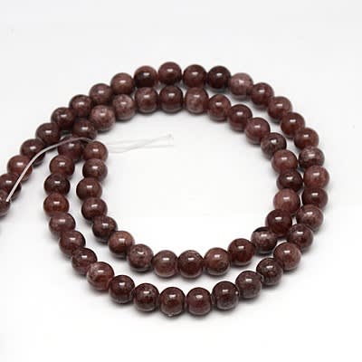 JADE ROJO OSCURO TIRA 8MM1