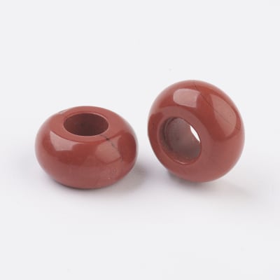 CHARMS JASPE ROJO 12X6MM