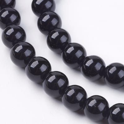 TURMALINA NEGRA LISA TIRA 6MM1
