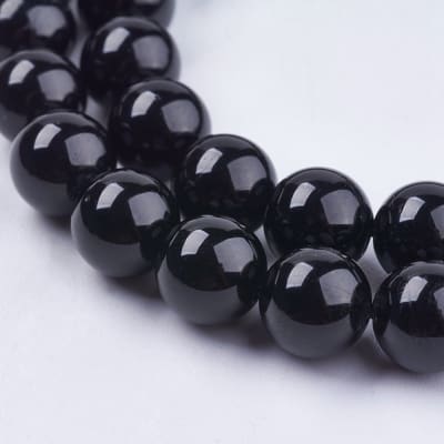 TURMALINA NEGRA LISA TIRA 8MM1