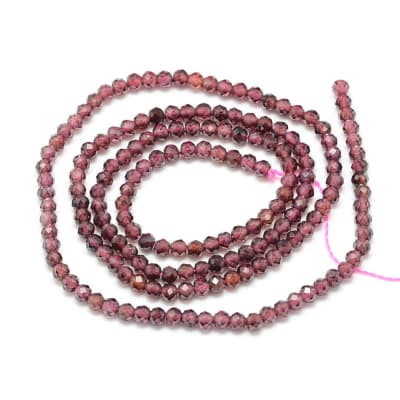 GRANATE FACETADO NATURAL TIRA 2MM1