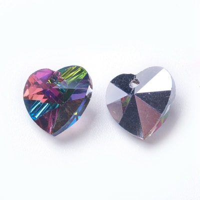 CRISTAL CORAZON COLGANTE 10MM