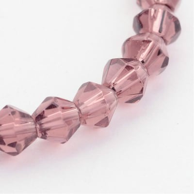 CRISTAL AUSTRIACO POR TIRA 4MM BICONO ROJO VIOLETA PALIDO1