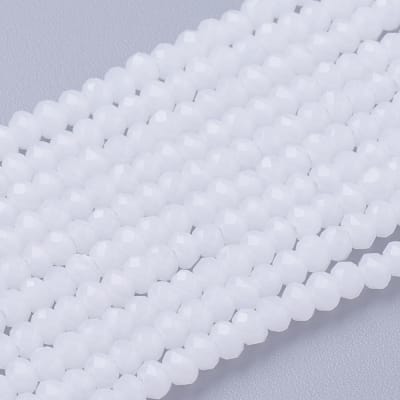 CRISTAL AUSTRIACO POR TIRA 3X2MM BLANCO