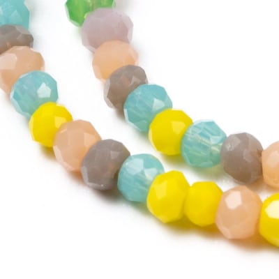 CRISTAL AUSTRIACO POR TIRA 2MM IMIT. JADE COLORES