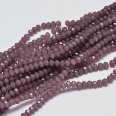 CRISTAL AUSTRIACO POR TIRA 3.5X2.5MM ROSA VIEJA1