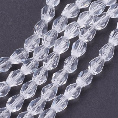 CRISTAL AUSTRIACO POR TIRA 6X4MM LAGRIMA TRANSPARENTE1