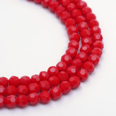 CRISTAL AUSTRIACO POR TIRA 4MM ROJO3