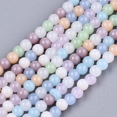 CRISTAL AUSTRIACO POR TIRA 3X2.5MM PLANO MIX COLORES2