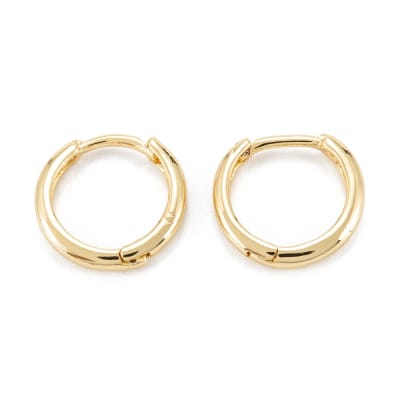 ARO LISTO B/O ARGOLLA HUGGIE 13X2MM