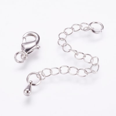 EXTENSIONES BAÑO DE PLATINO 12X7MM1