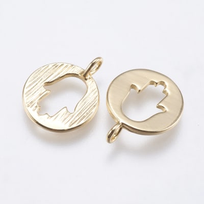 COLGANTE B/ORO CIRCULO MANO DE FATIMA HUECA 13X10MM1