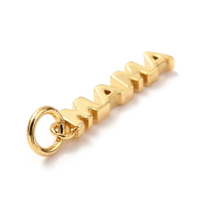 COLGANTE B/ORO PALABRA MAMA 16X3MM1