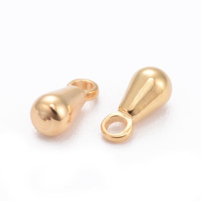 TERMINAL GOTA B/O CHAMPAGNE 6X3MM1