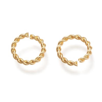 FIGURA B/ORO CIRCULO TORNEADO 12MM1