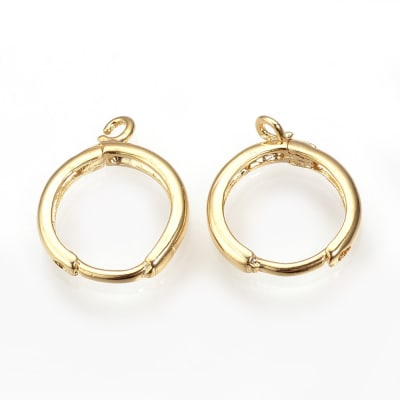 BASE DE ARO B/O HUGGIE CIRCULAR 17X13MM