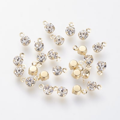 COLGANTE B/ORO PUNTO DE LUZ 5X3MM