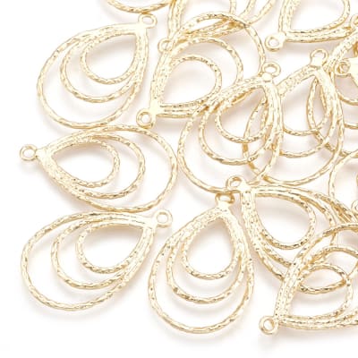 FIGURA B/ORO GOTA TRIPLE 30X20MM