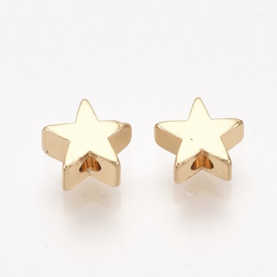 PASADOR B/ORO ESTRELLA 6X3MM1