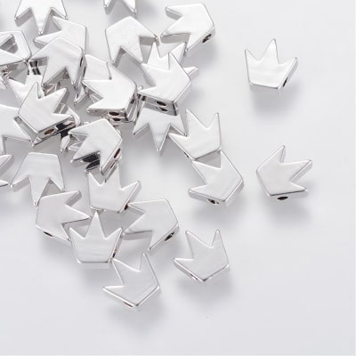 PASADOR  CORONA B/PLATINO 8MM1