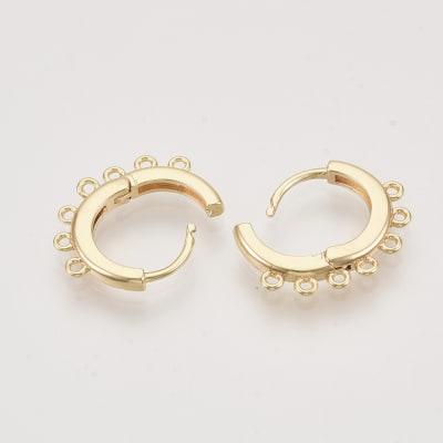 BASE DE ARO B/O HUGGIE 7 ARGOLLAS 18X16MM