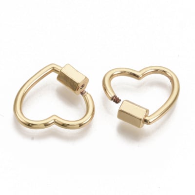 BROCHE TORNILLO CORAZON B/O 18X20MM
