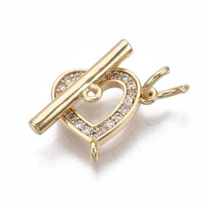 BROCHE MARINERO TIMON CORAZON ZIRCON B/O 17MM1