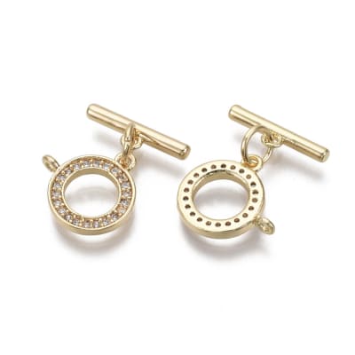 BROCHE MARINERO TIMON CON ZIRCONES B/O 19MM1