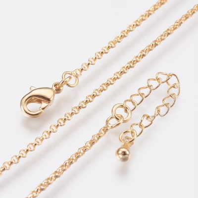 CADENA LISTA B/ORO ROLO 1.5MM CON EXTENSION2