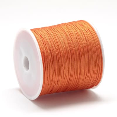 HILO CHINO 0.8MM NARANJA OSCURO 100M1