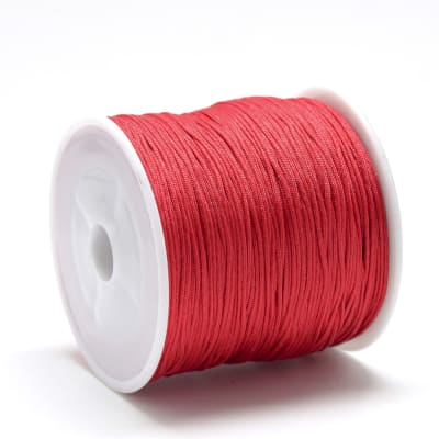 HILO CHINO 0.8MM ROJO 100M1
