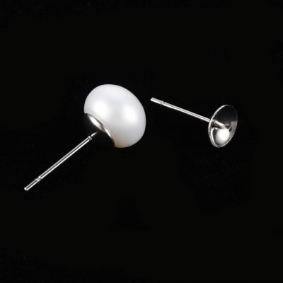 CABUCHON PERLA DE RIO 10X7MM POR UNIDAD