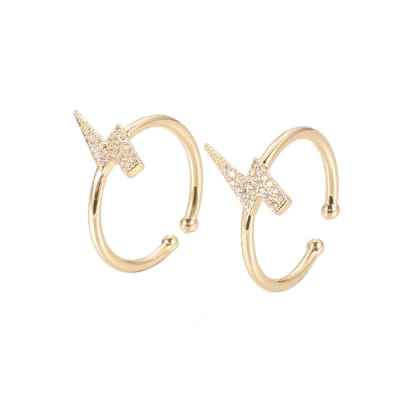 ANILLO AJUSTABLE RAYO B/ORO CON ZIRCONES2