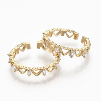 ANILLO AJUSTABLE CORAZONES B/O CON ZIRCONES VERTICALES1