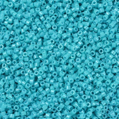 MOSTACILLA MIYUKI DELICA GR TURQUOISE GREEN DYED OPAQUE #06581
