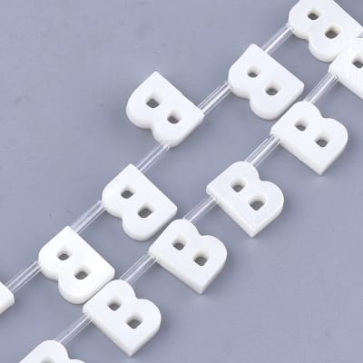 NACAR COLGANTE INICIAL B 10X8MM