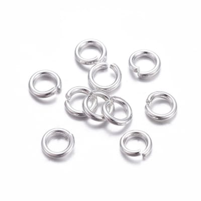 ARGOLLA DE UNION B/PLATA 4MMX0.8MM