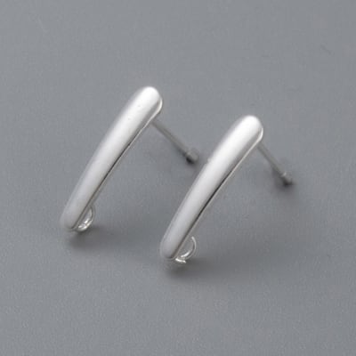 PENDIENTES B/PLATA PALITO PEQ. 15X3MM1