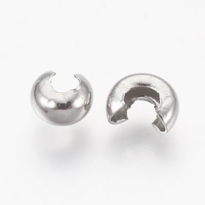 TAPA NUDO TIPO C ACERO INOX. 4.5MM