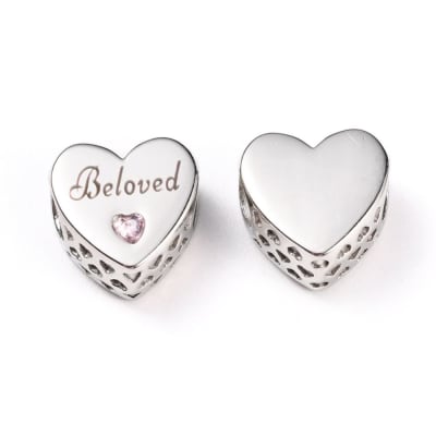 PASADOR ACERO CORAZON CON DIAMANTE IMIT.1