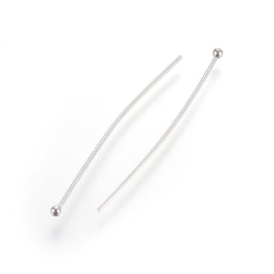 VASTAGO ACERO INOX. CON BALIN 40X0.7MM XGR1