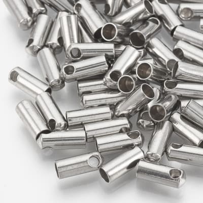 TERMINAL TUBULAR ACERO INOX. INT:3MM