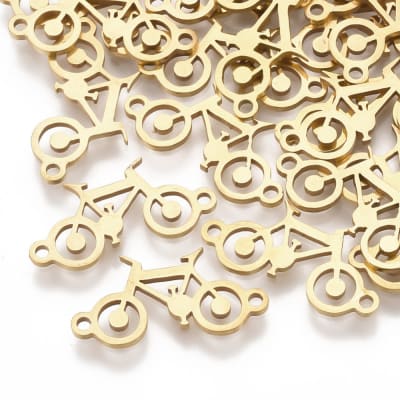 CONECTOR ACERO INOX. BICICLETA DORADO 20X10MM1