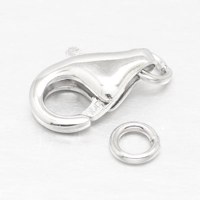BROCHE LANGOSTA PLATA .925 10X7MM1