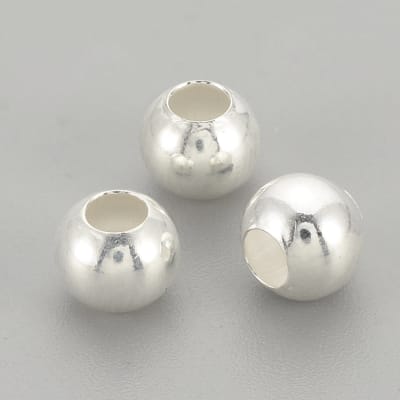 SEPARADOR PLATA ESTERLINA 925 BALIN 3MM