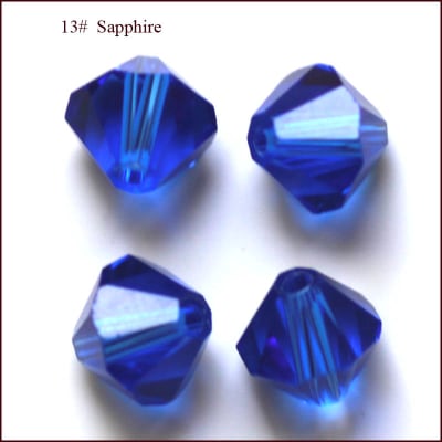 CRISTAL SWAROSKY SAPHIRE 6MM1