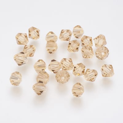 CRISTAL SWAROSKY CHAMPAGNE 6MM