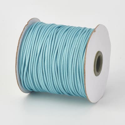 HILO DE POLIESTER ENCERADO 1.5MM CIAN1